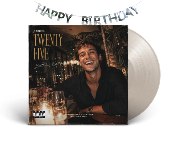 Custom colored vinyl record birthday gift — CCS Vintage