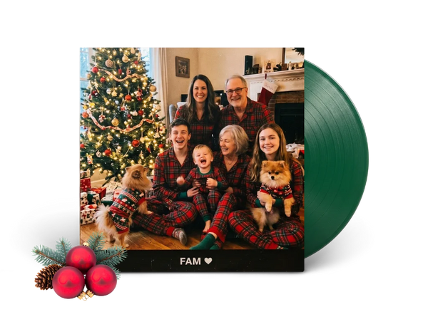Custom colored vinyl record Christmas gift — CCS Vintage