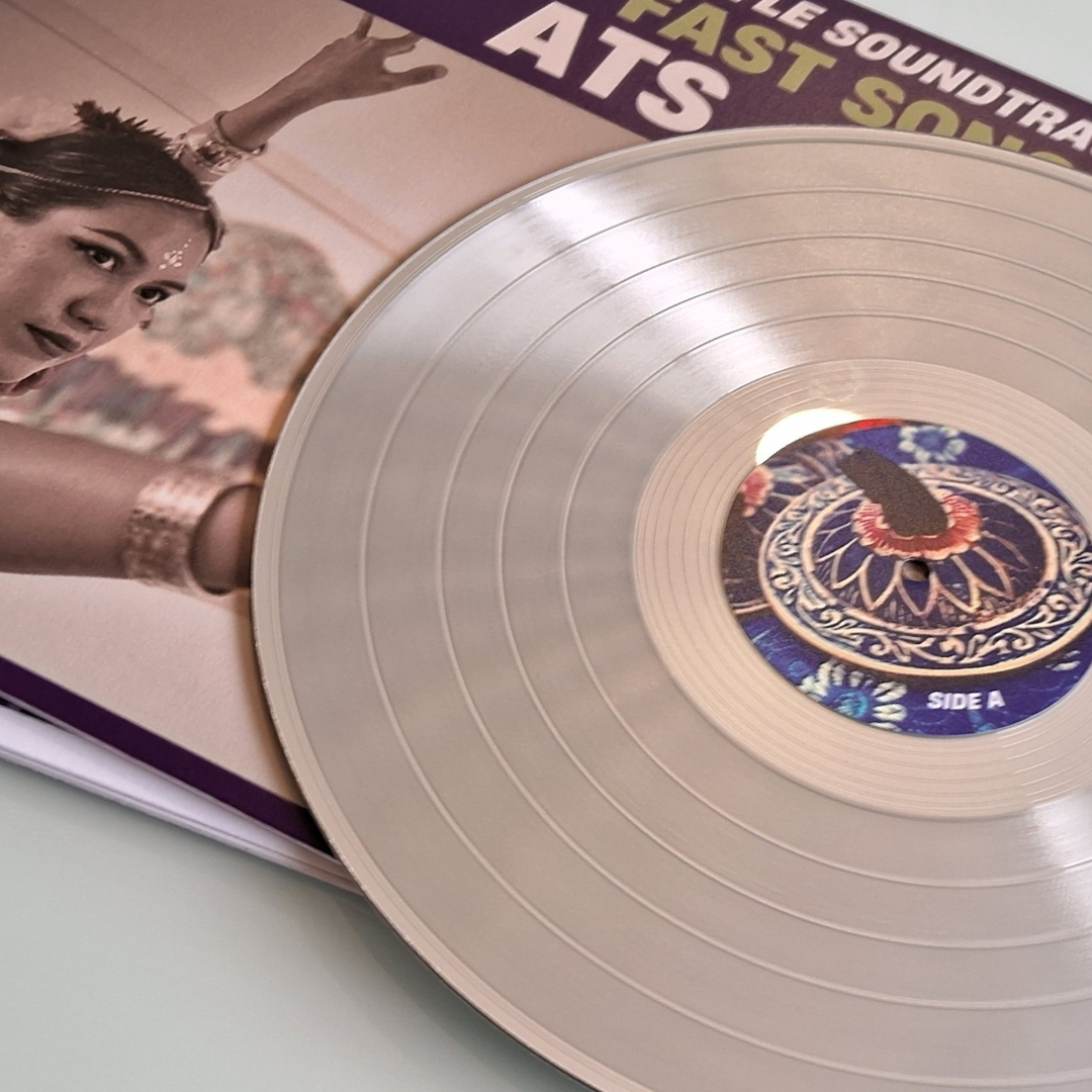 Gatefold Cover with 2 Custom Vinyl Records