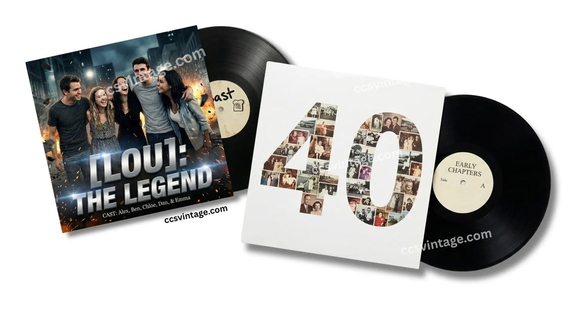 Birthday and milestone vinyl records β from