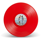 Colored vinyl record for corporate events