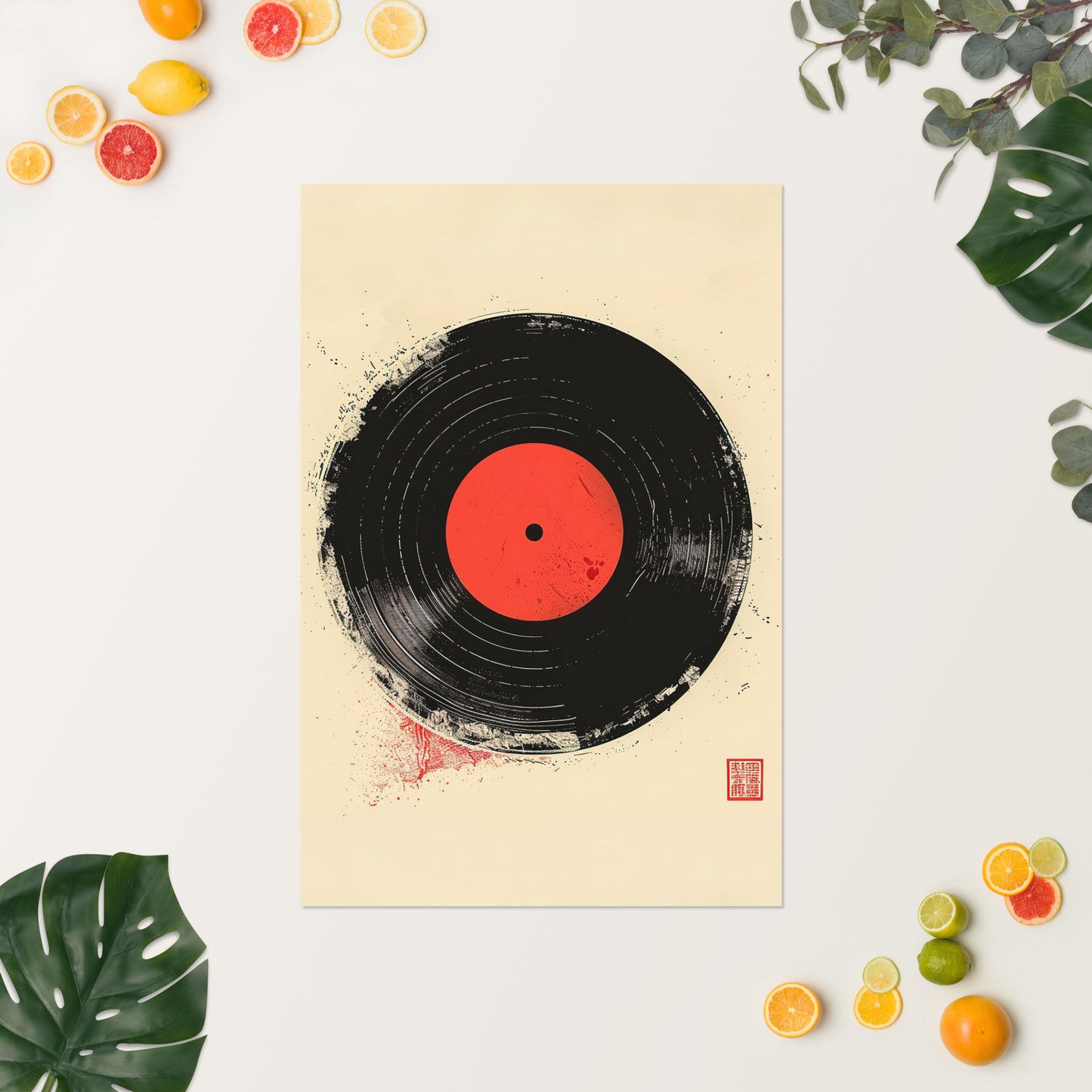 Japanese Vinyl Poster [Antique Art for your Home]