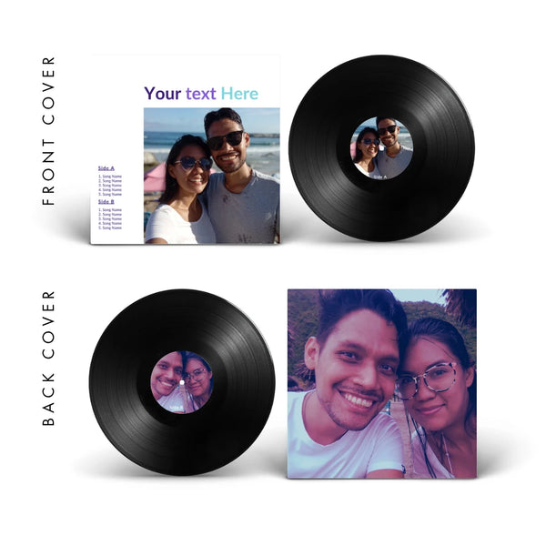Midnights — contemporary colorful anniversary vinyl record cover template for Canva