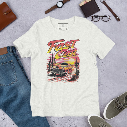 Fast Car Vintage Graphic Tshirt [For your Next Country Music Concert]