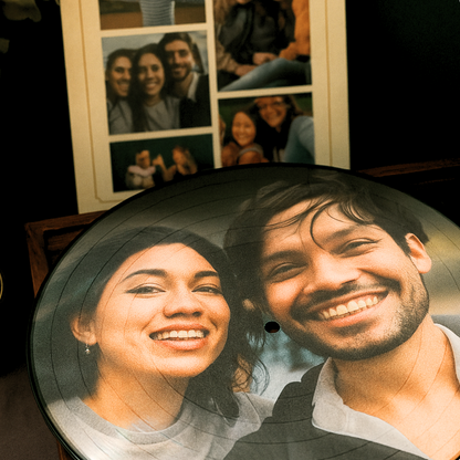 Gatefold Cover with 2 Custom Vinyl Records