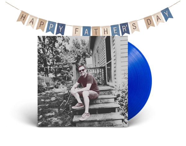 Custom colored vinyl record Father's Day gift — CCS Vintage