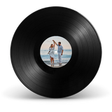 Black custom vinyl record — CCS Vintage