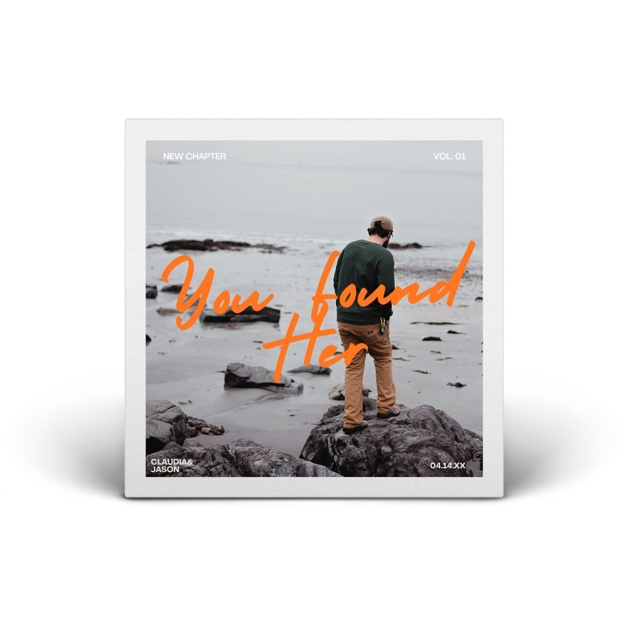 Custom vinyl record cover design service — portfolio example by CCS Vintage