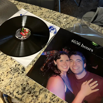 Real custom vinyl record from CCS Vintage customer