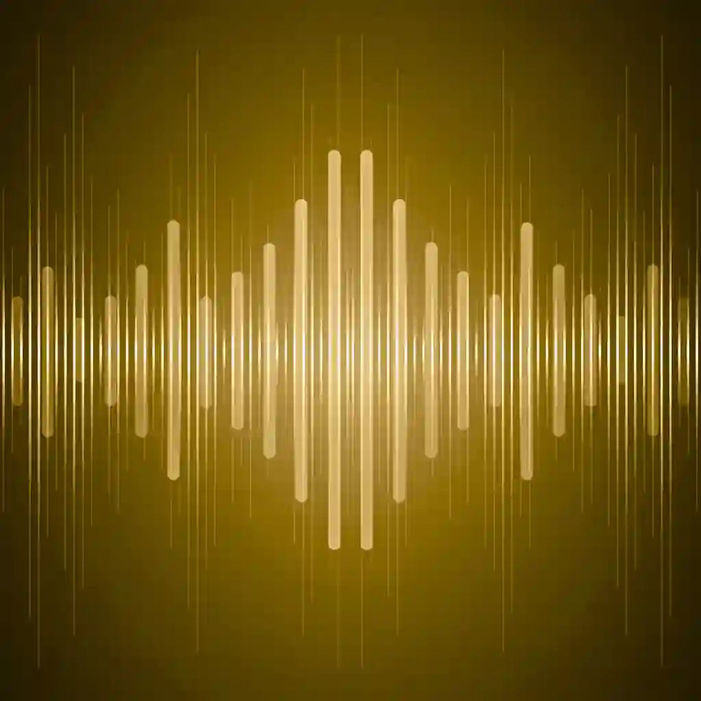 Professional audio waveform editing and mastering software used by engineers to optimize sound quality for a custom lathe-cut vinyl record.