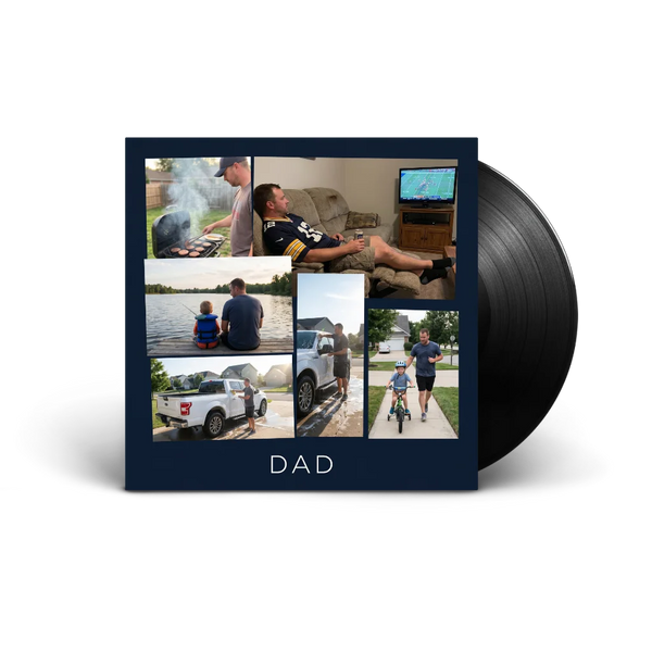 Father's Day vinyl record gift from the whole family — CCS Vintage