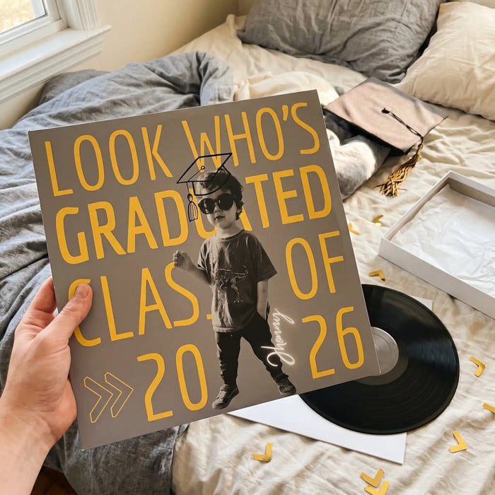 Graduation vinyl record gift — CCS Vintage
