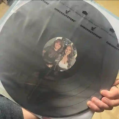 Real custom vinyl record from CCS Vintage customer