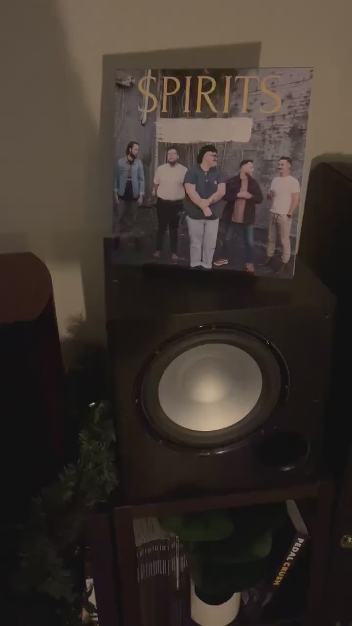 Video showing a professional custom vinyl record for an independent band, highlighting the high-quality personalized album jacket and authentic sound.