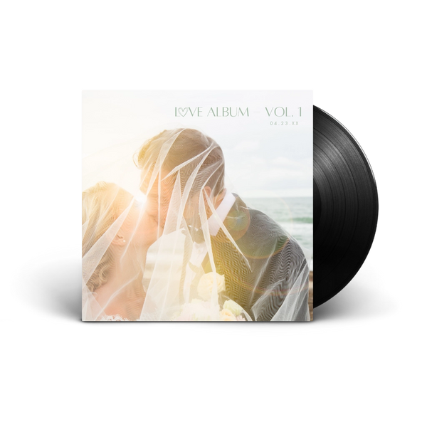 Wedding vinyl record cover ideas for the couple — CCS Vintage